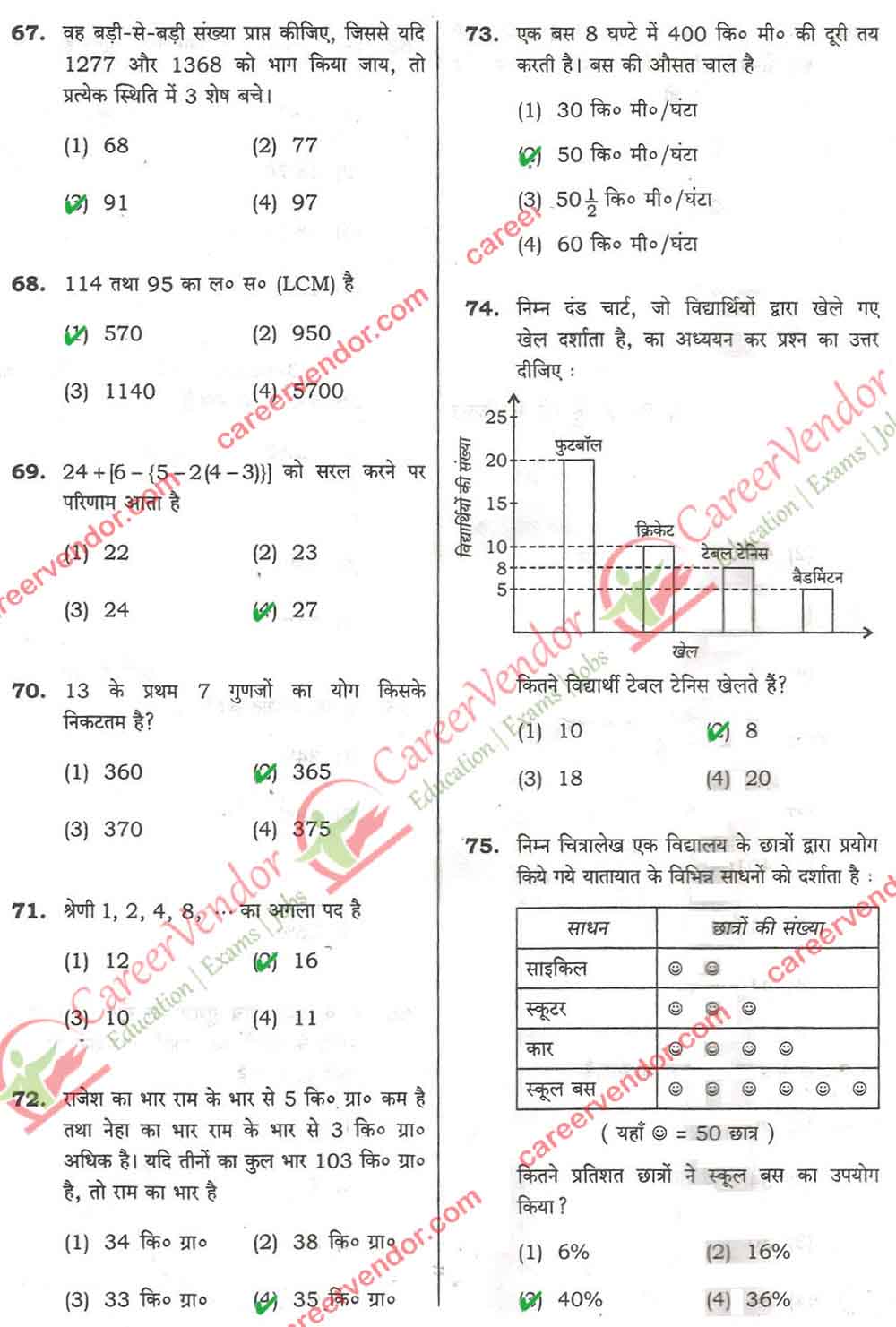 JNV Navodaya Answer - Page 13