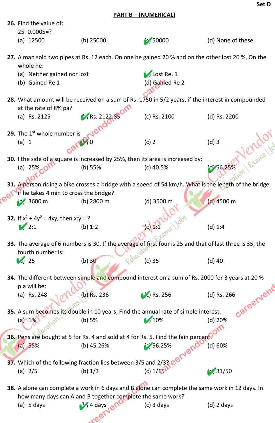 MP Postal Circle SA/PA Re Answer - Page 03