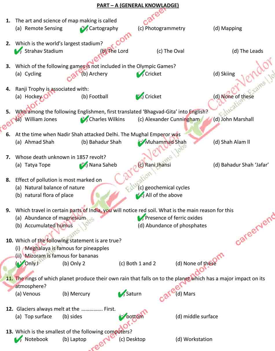 MP Postal Circle SA/PA Re Answer - Page 01