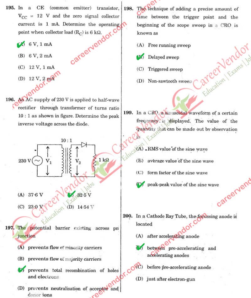 SSC JE Electrical 2014Answers - Page 30
