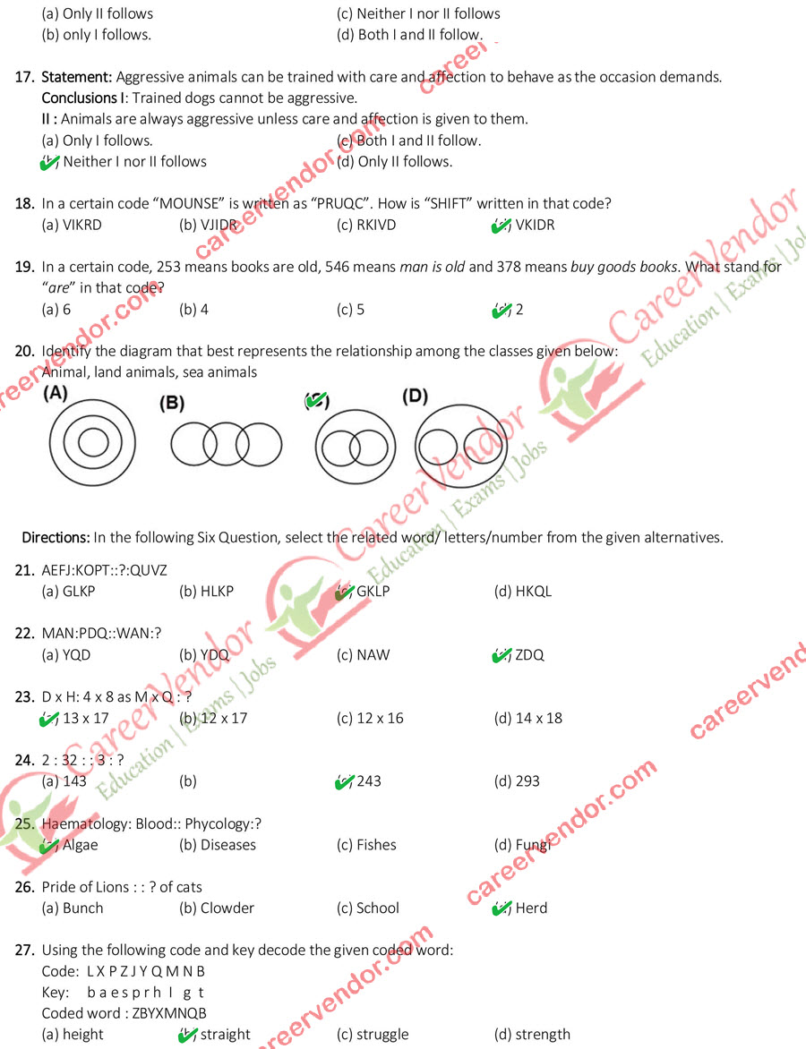 SSC CGL (Tier-1) 9 Aug 15 morning shift Answers - Page 3
