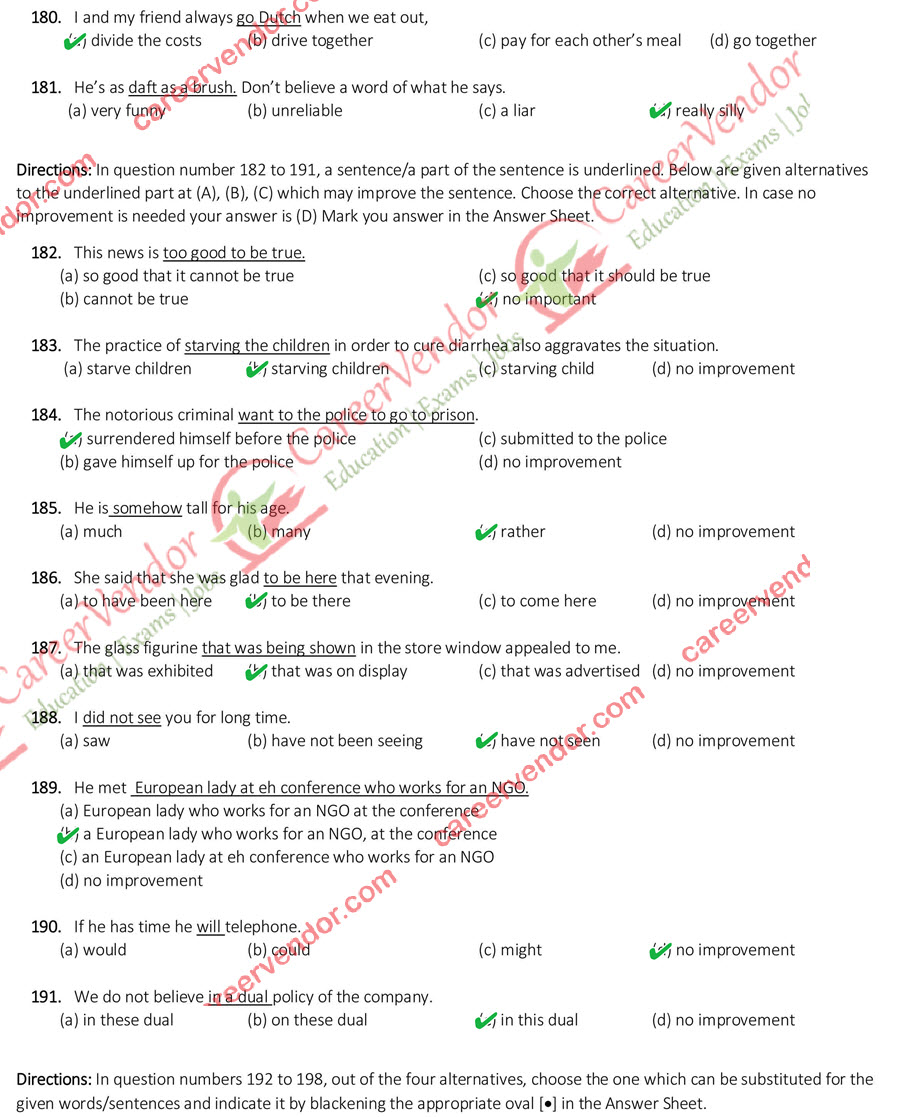 SSC CGL (Tier-1) evening shift answers - Page 19