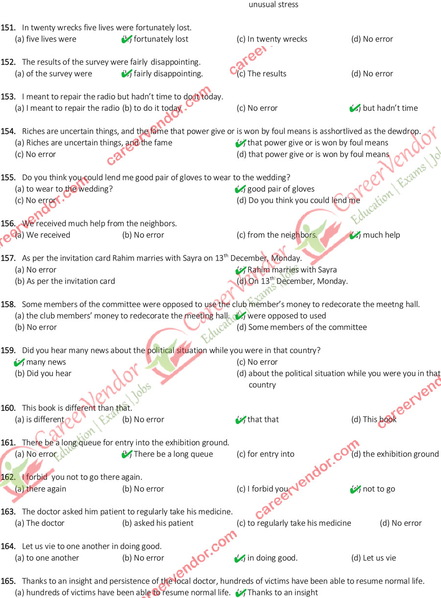 SSC CGL Tier 2 2015 English Answer Key - Page 16
