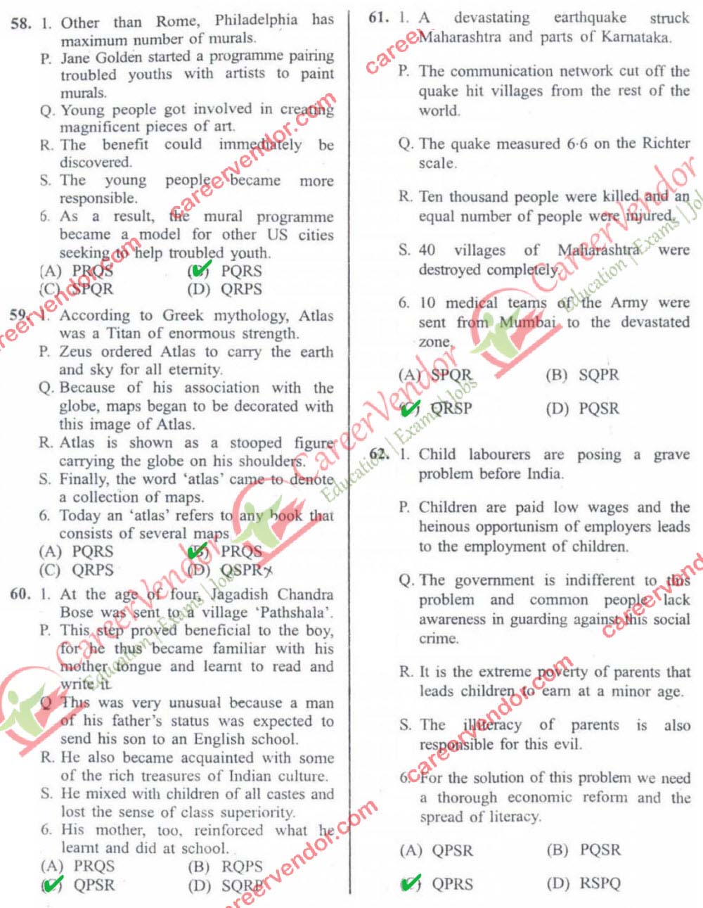 SSC CGL Tier 2 2013 re-exam answer key - Page 7