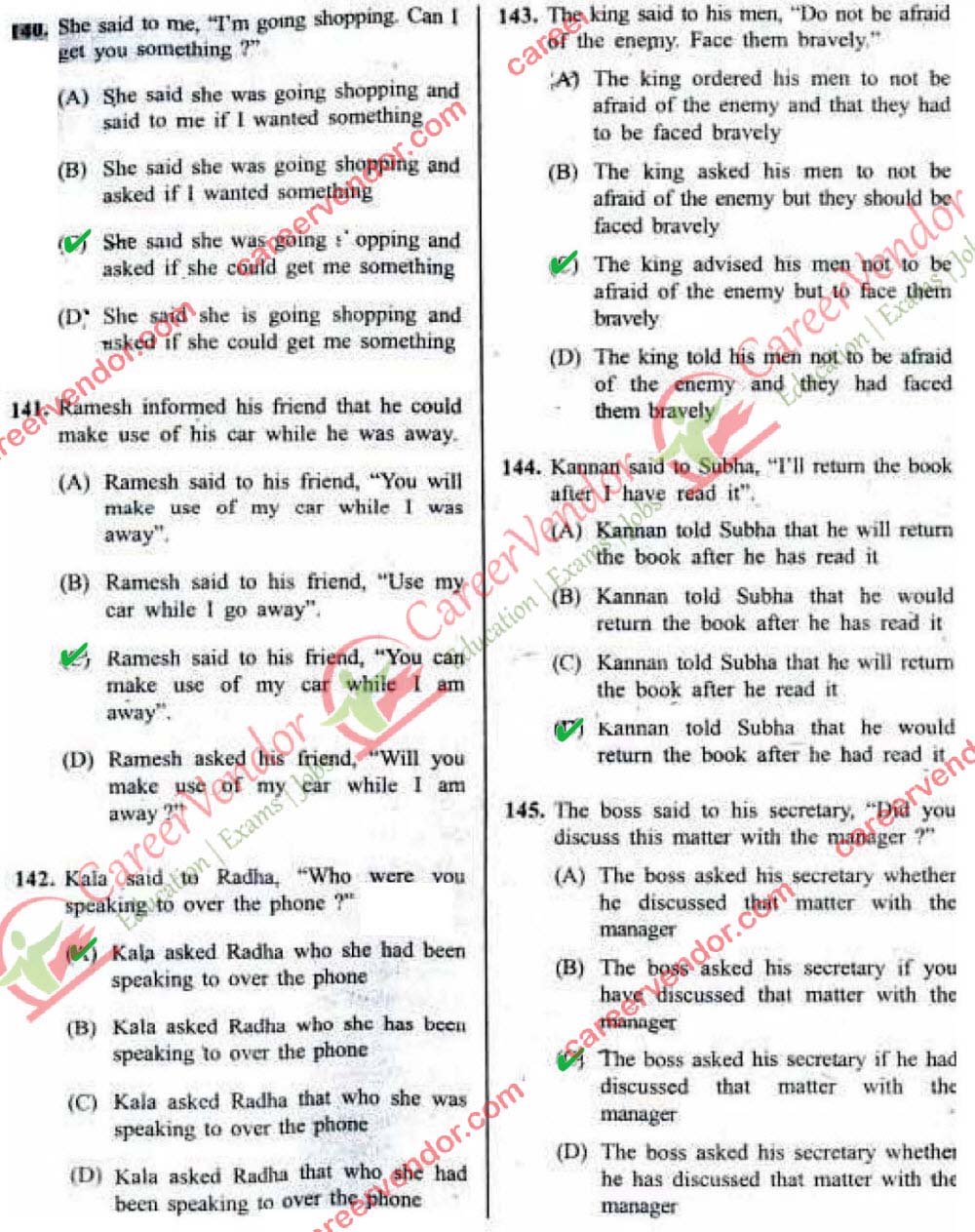 SSC CGL Tier 2 2013 re-exam answer key - Page 16