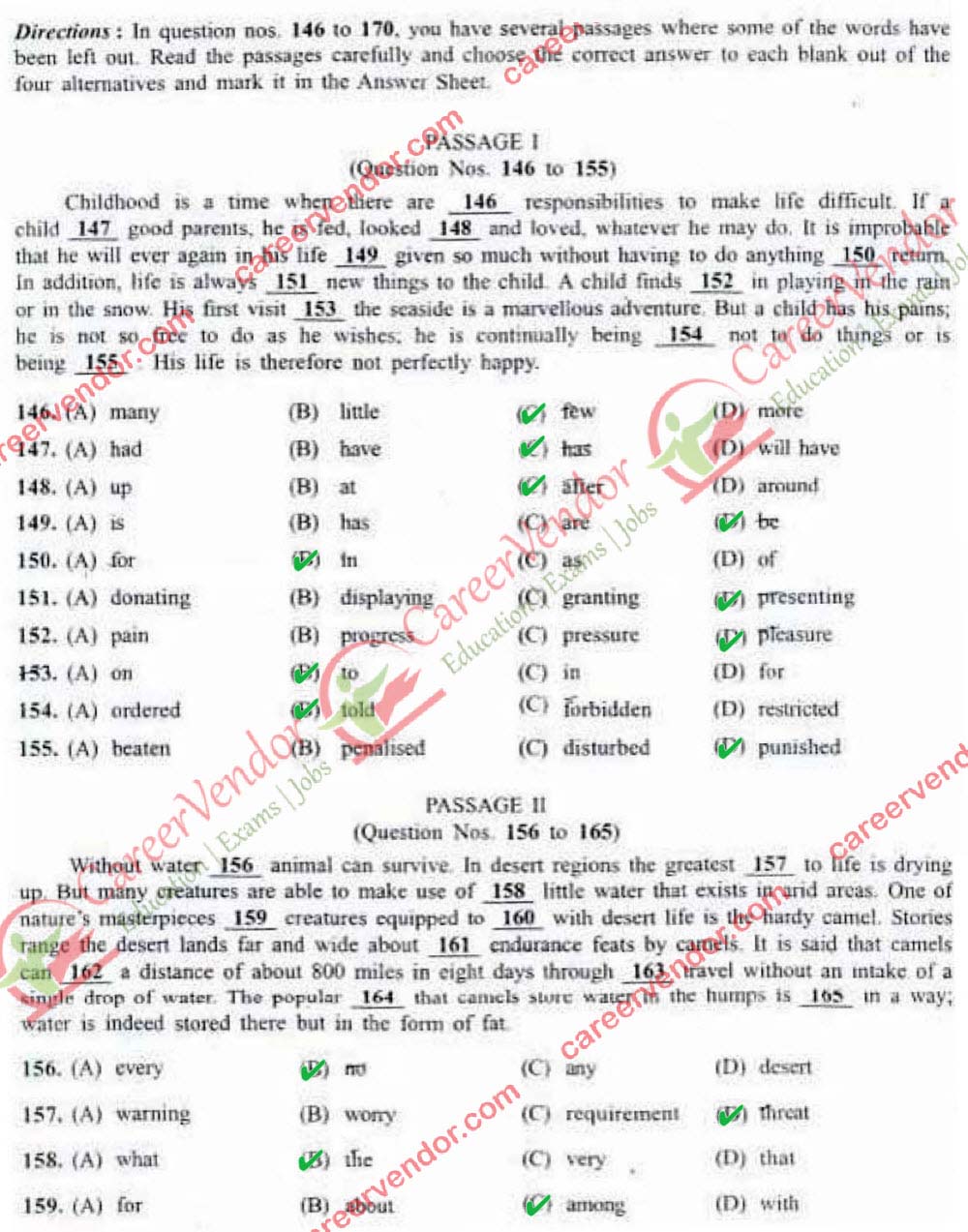 SSC CGL Tier 2 2013 re-exam answer key - Page 17