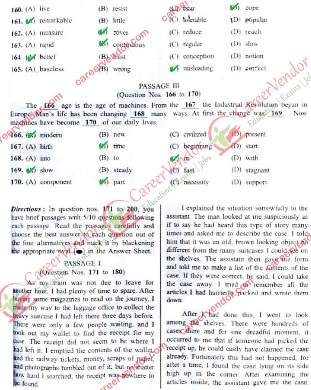 SSC CGL Tier 2 2013 re-exam answer key - Page 18