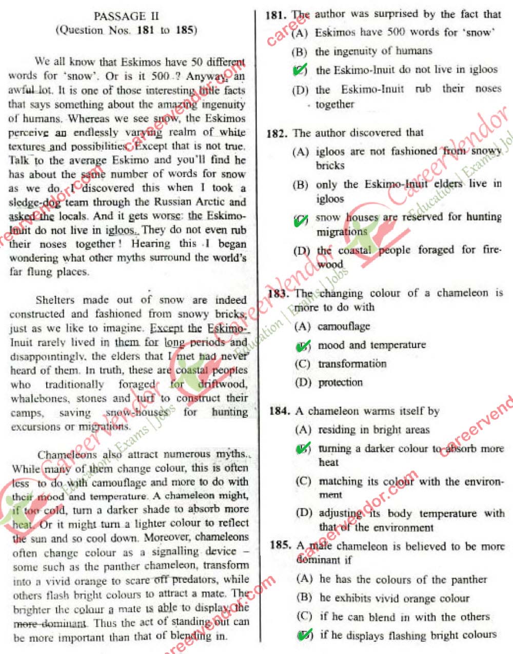 SSC CGL Tier 2 2013 re-exam answer key - Page 20
