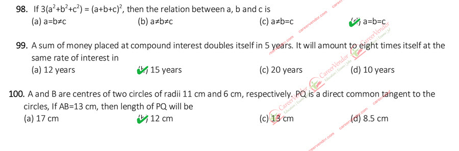 SSC CGL Tier 2 2015 Answer Key - Page 9