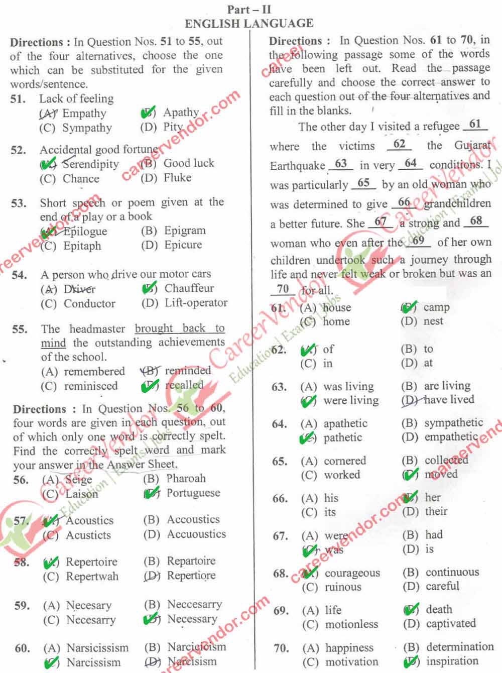 SSC CHSL (10+2)Answer - Page 06