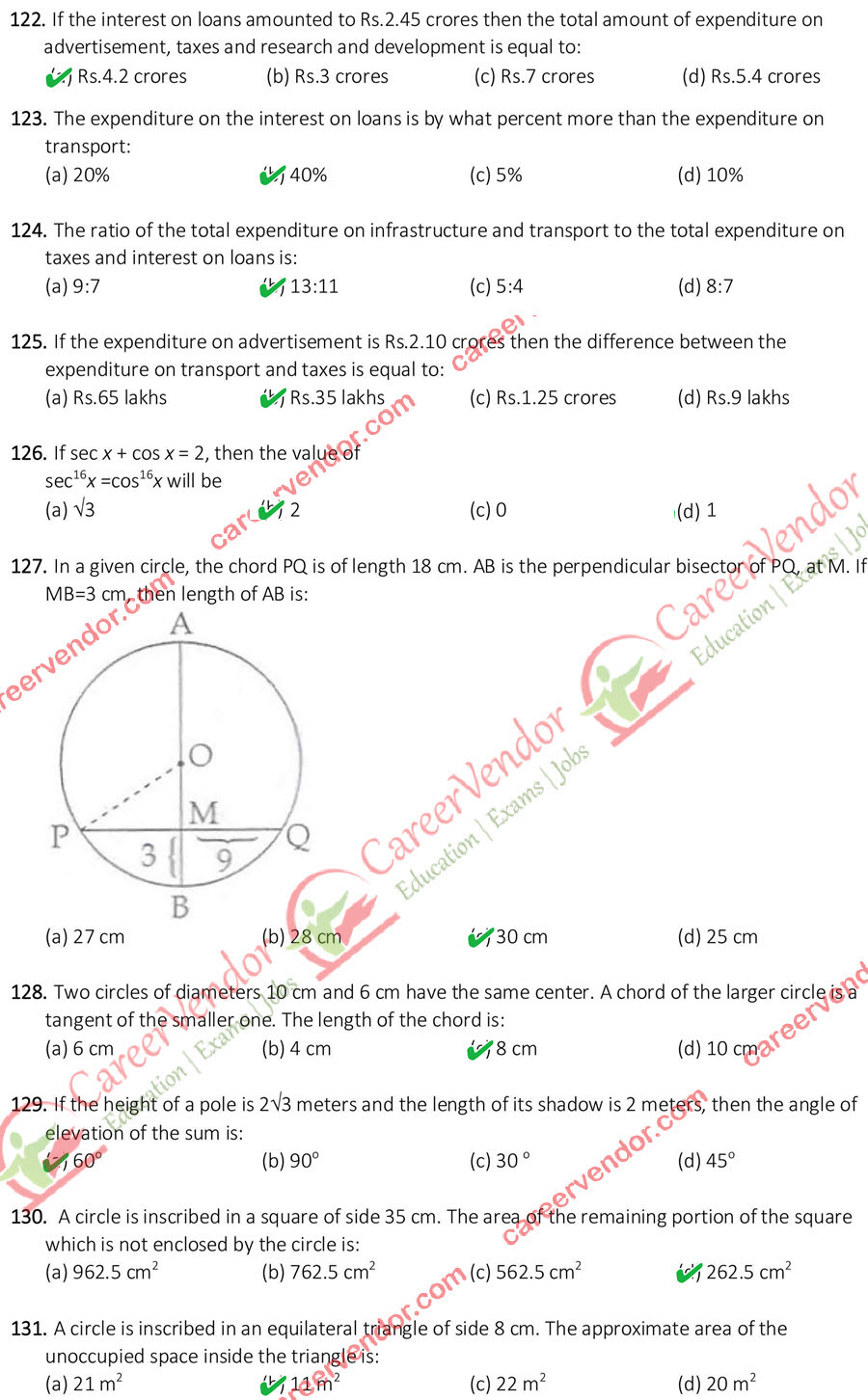 SSC CPO 2014 solved paper - Page 14