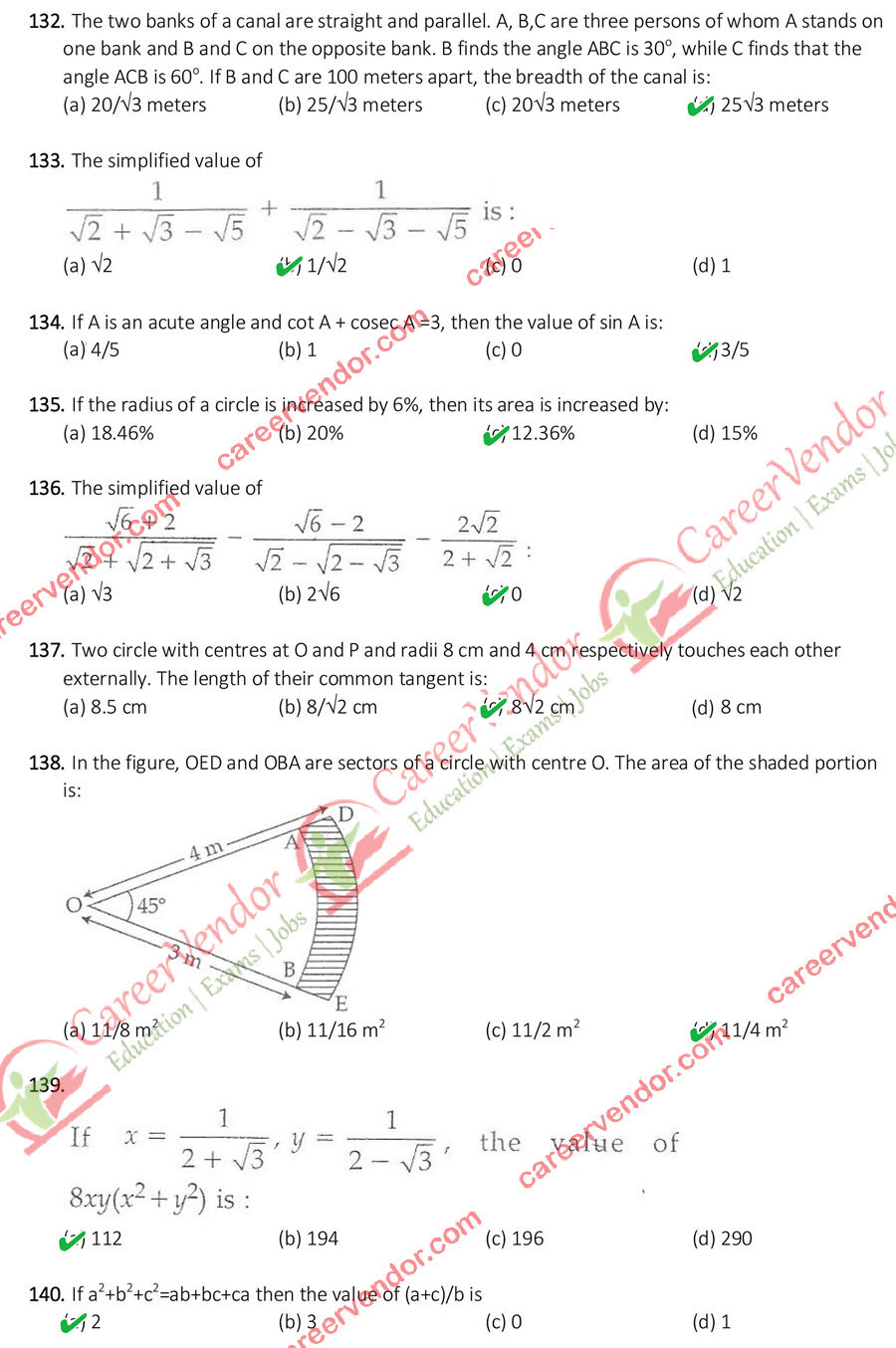 SSC CPO 2014 solved paper - Page 15