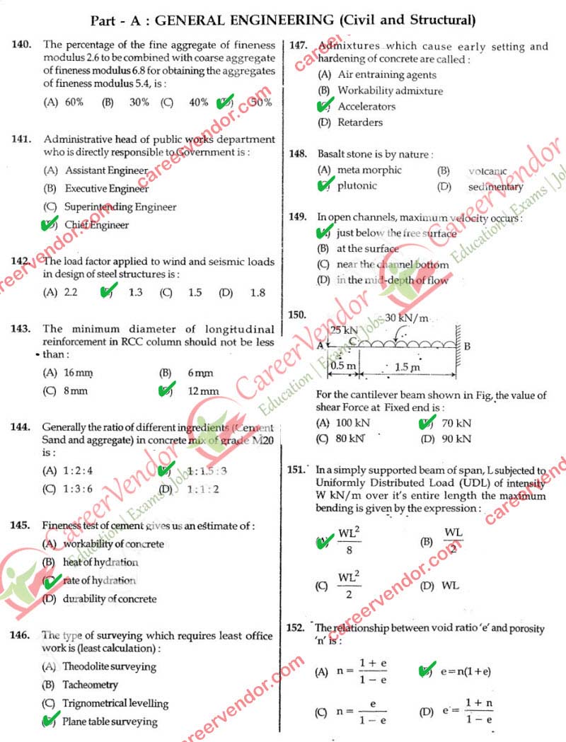 SSC IE civil Morning 2014 Answers - Page 11