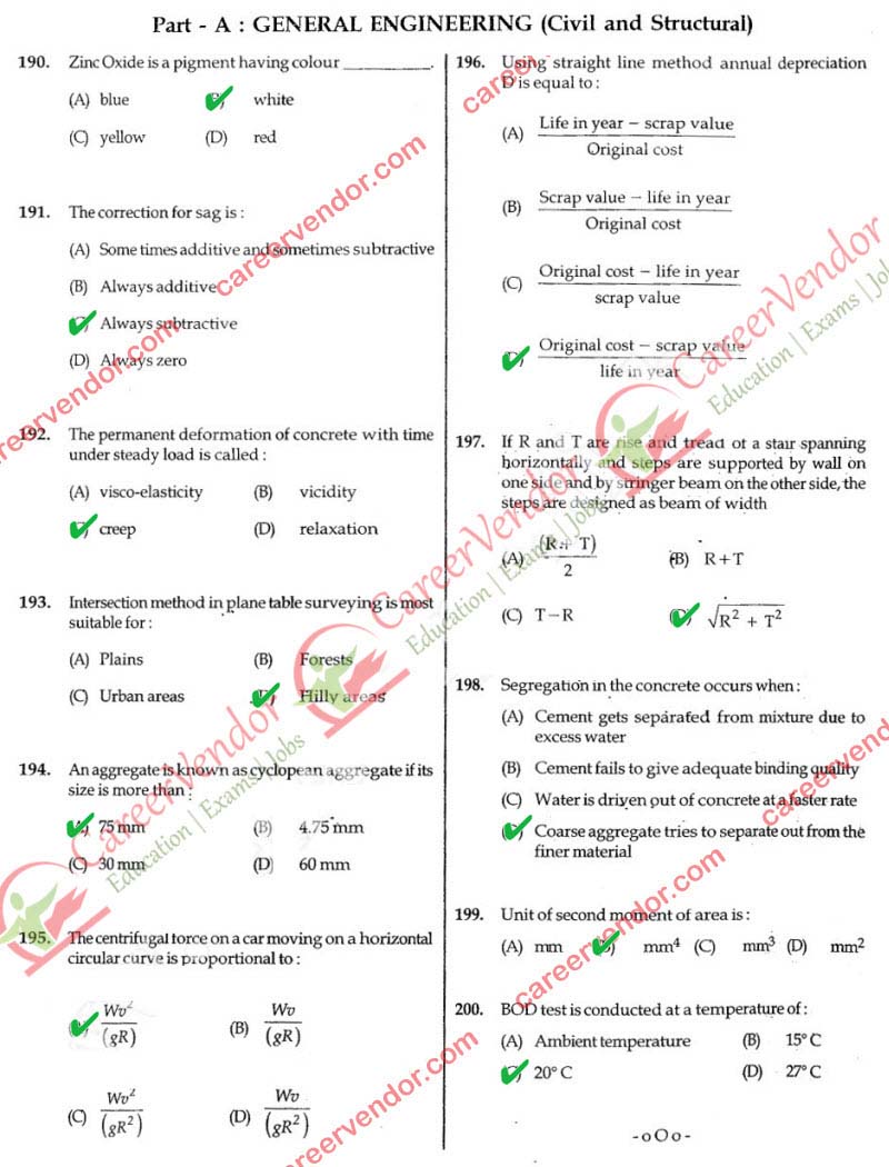 SSC IE civil Morning 2014Answers - Page 15