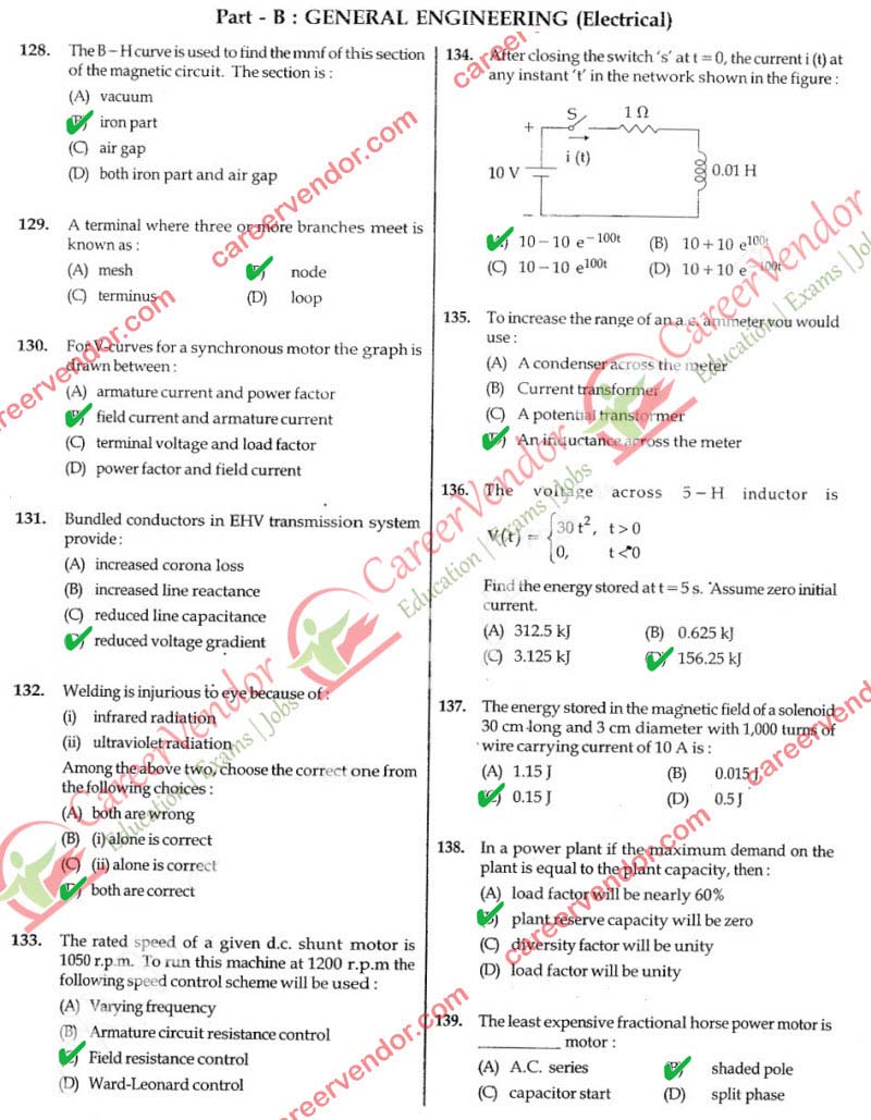 SSC IE Electronic Morning 2014Answers - Page 18