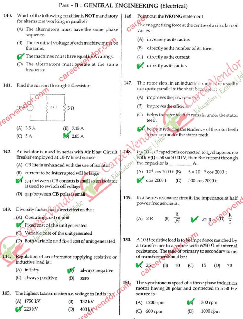 SSC IE Electronic Morning 2014Answers - Page 19