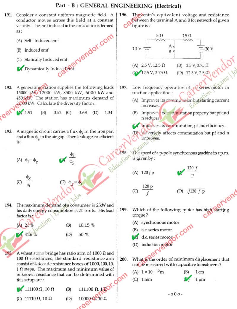 SSC IE Electronic Morning 2014 Answers - Page 23
