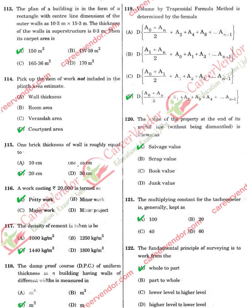 SSC JE Mechanical Evening Answers - Page 11