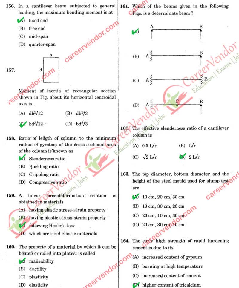 SSC JE Mechanical Evening Answers - Page 15