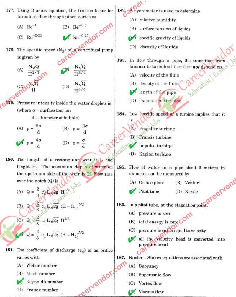 SSC JE Mechanical Evening Answers - Page 8