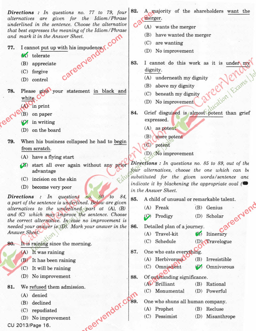 SSC MTS solved paper 2014 - Page 9