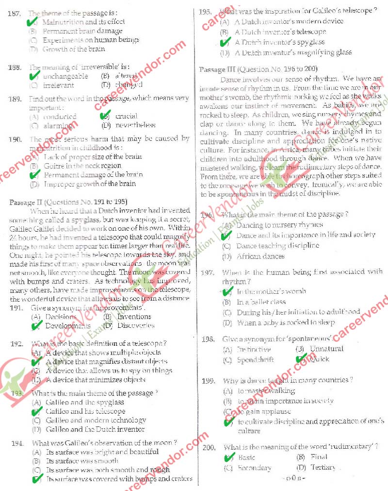 SSC Stenographer Group C & D Answer - Page 14