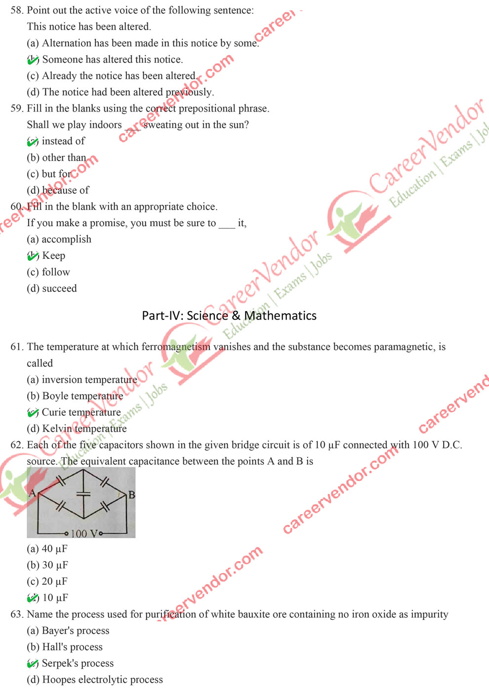 UPTET 2015 (Junior) Answer Key - Page 8