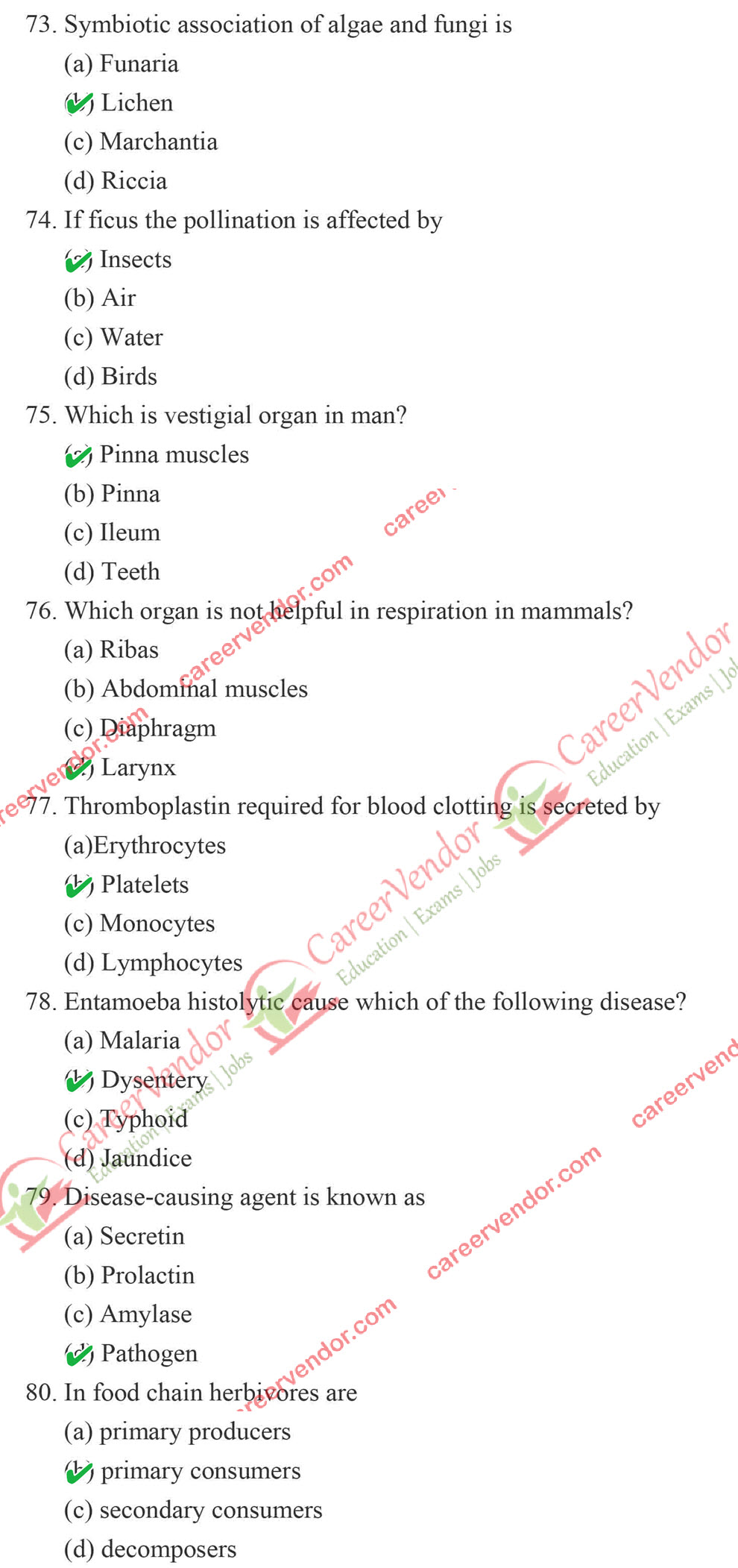 UPTET 2015 (Junior) Answer Key - Page 10