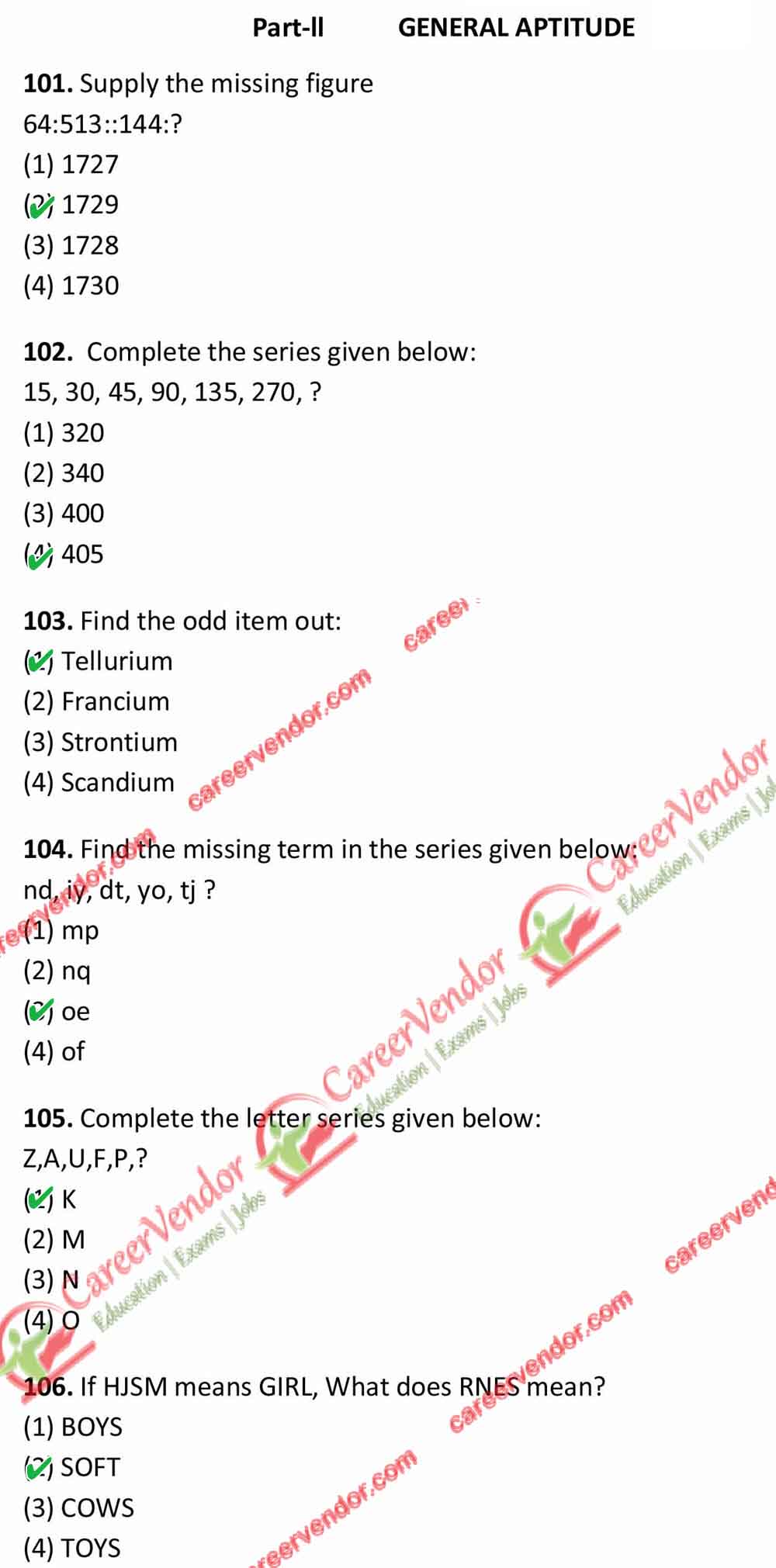 Revenue Inspector {Kanoongo} Answer - Page 15