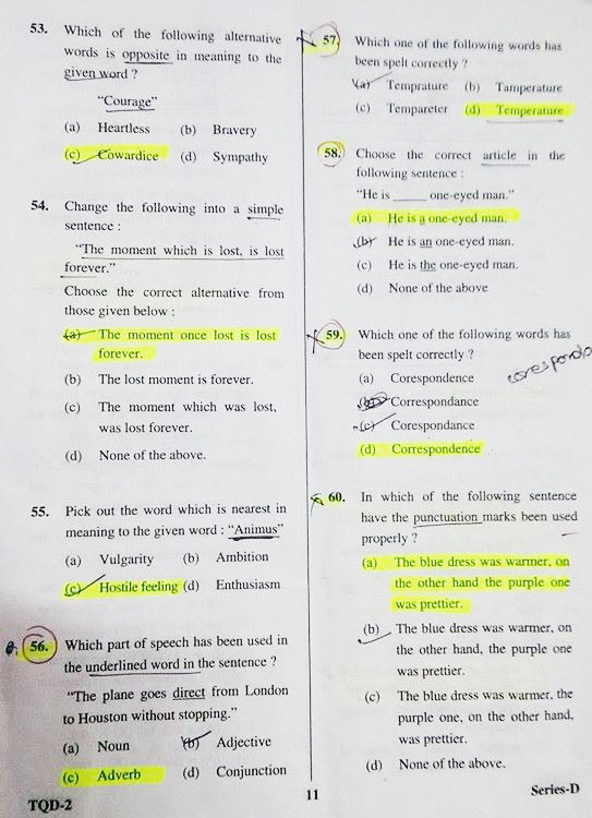 UPPSC Pre 2014 GS-2 Answers - Page 8