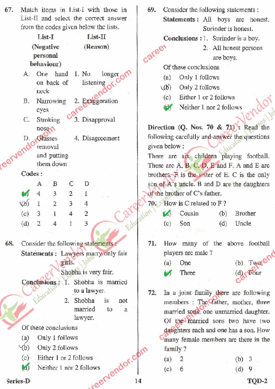 UPPSC Pre 2014 GS-2 Answers - Page 10