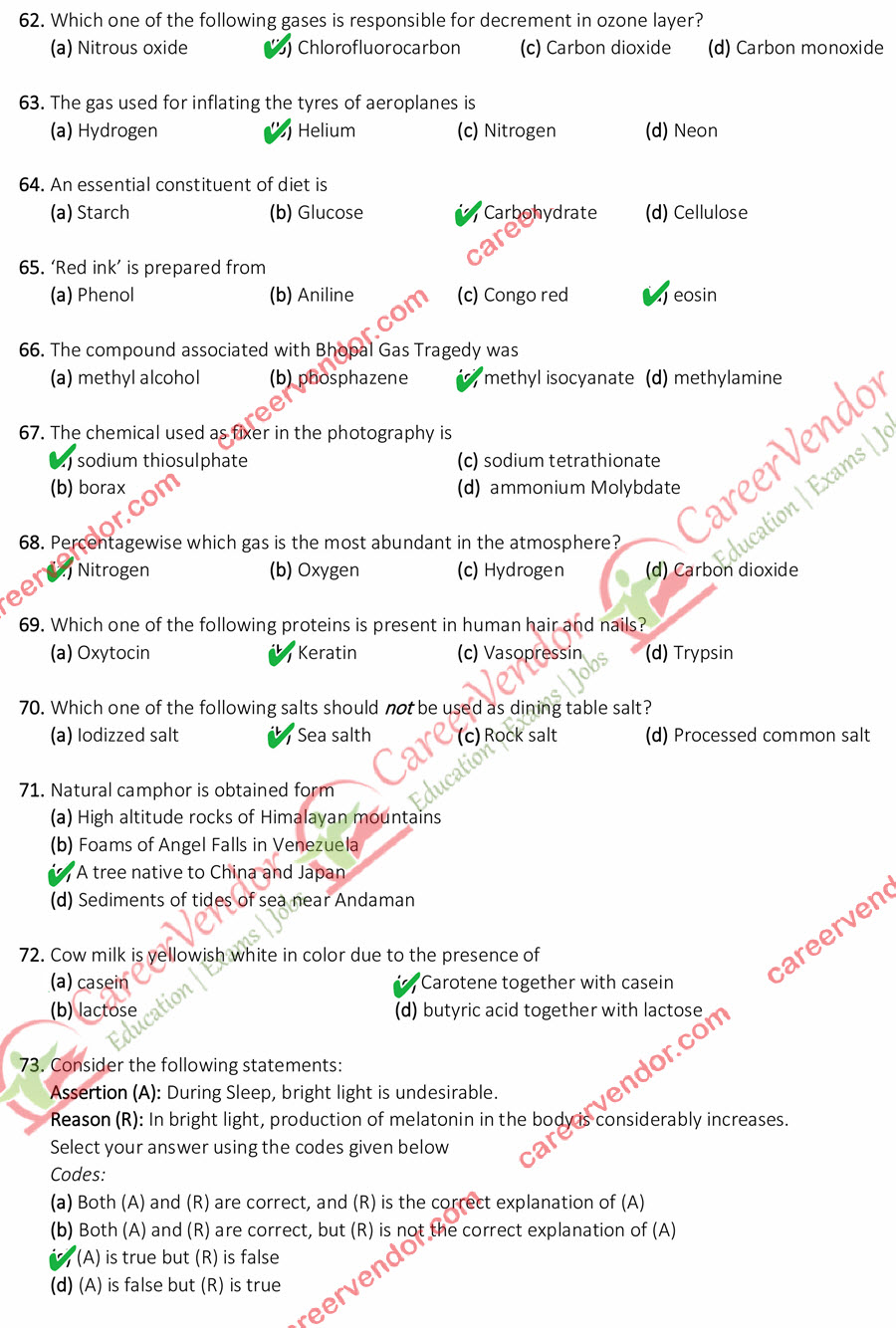 UPPSC RO ARO answer key - Page 6