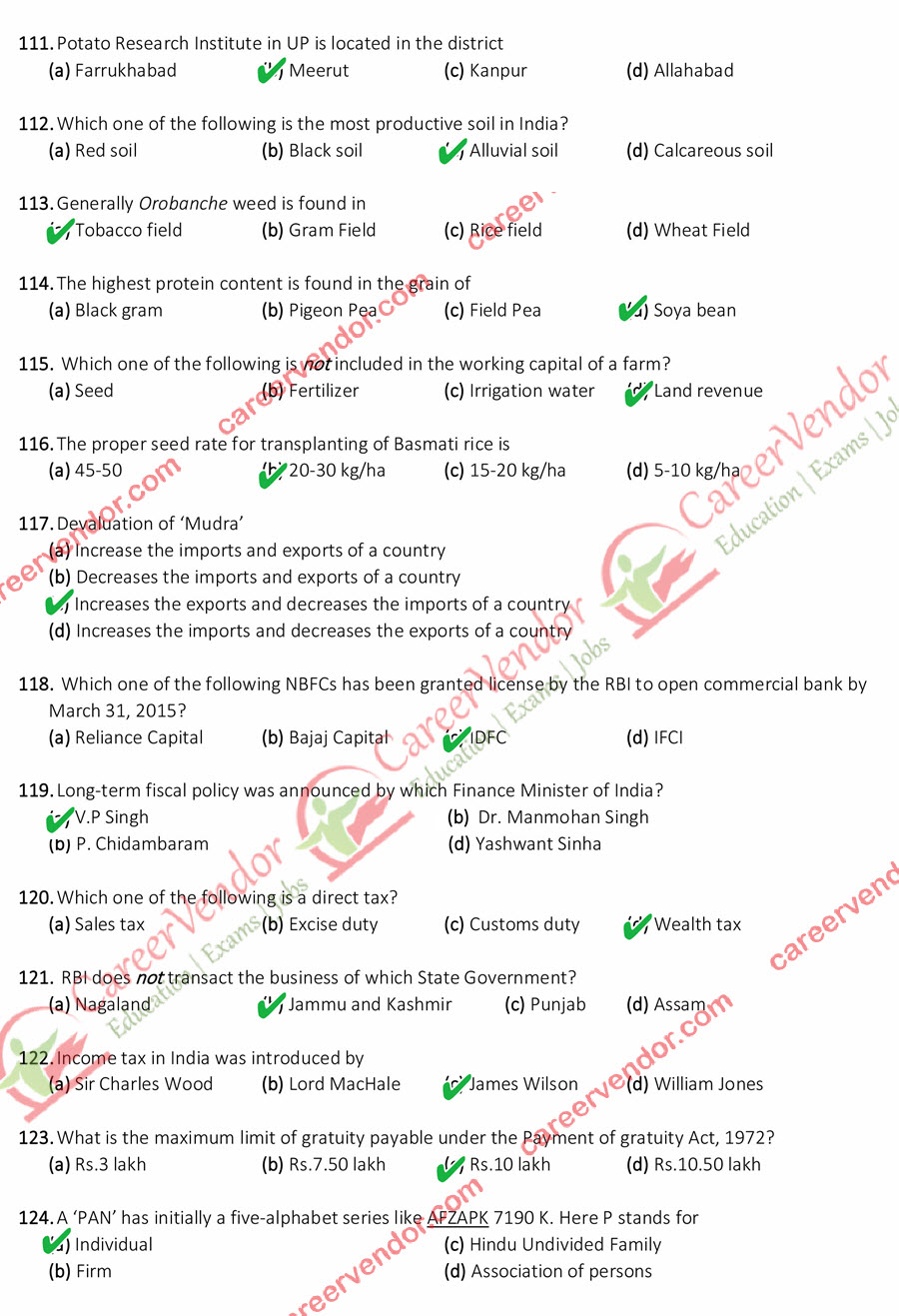UPPSC RO ARO answer key - Page 10