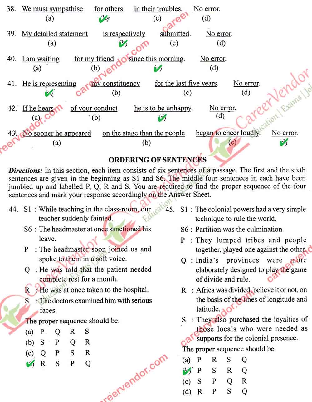 CDS 1 2015 English Answers - Page 5