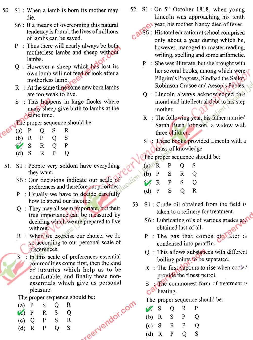 CDS 1 2015 English Answers - Page 7