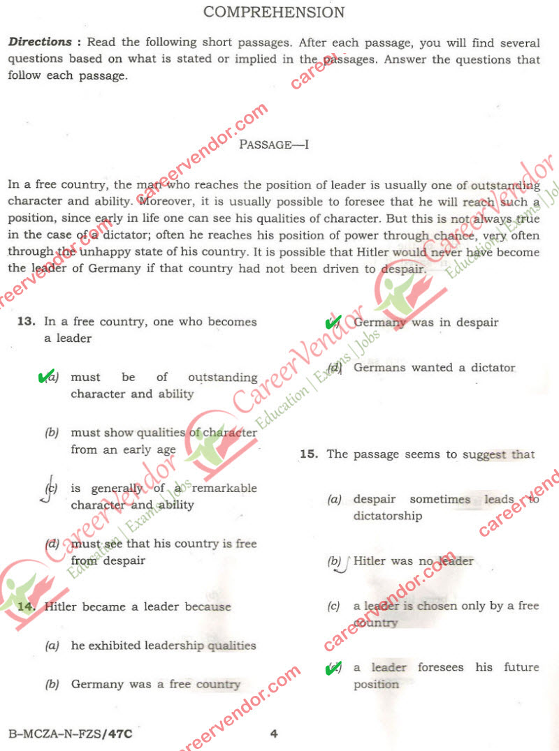 NDA NA 2014 answer key - Page 3