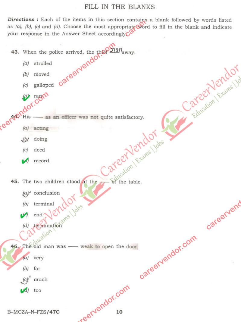 NDA NA 2014 answer key - Page 9