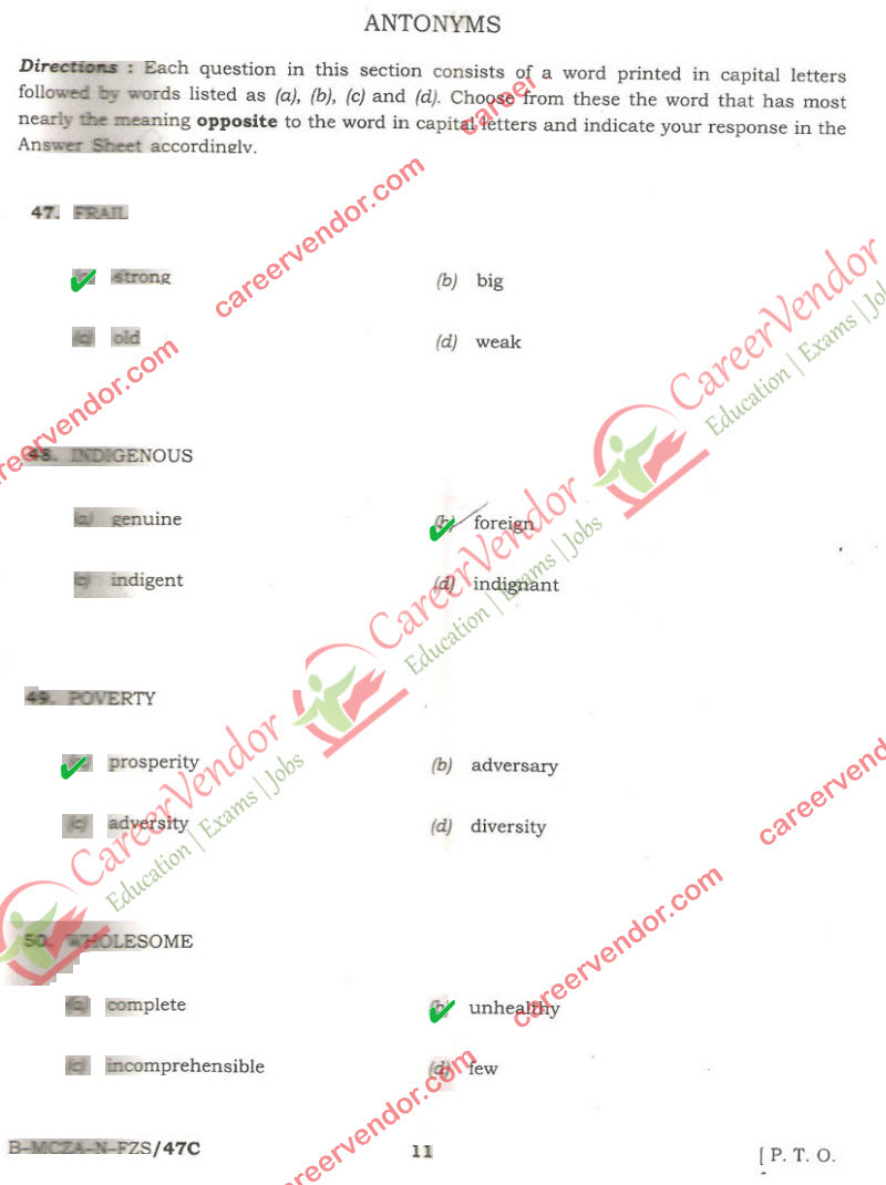 NDA NA 2014 answer key - Page 10